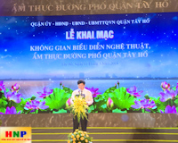 Hà Nội khai trương không gian đi bộ phố Trịnh Công Sơn